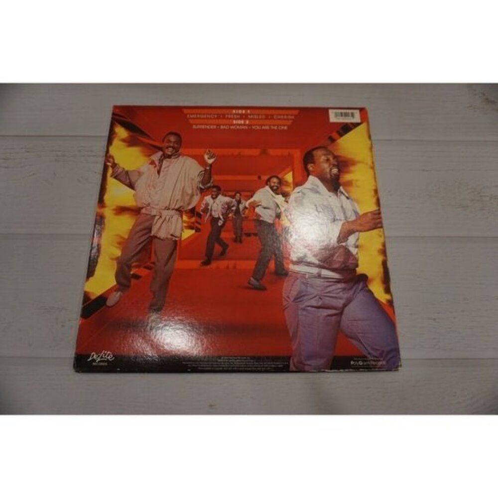 Kool & The Gang – Emergency Vinyl LP 1984 Funk Soul Pop Preowned - Picture 2 of 4